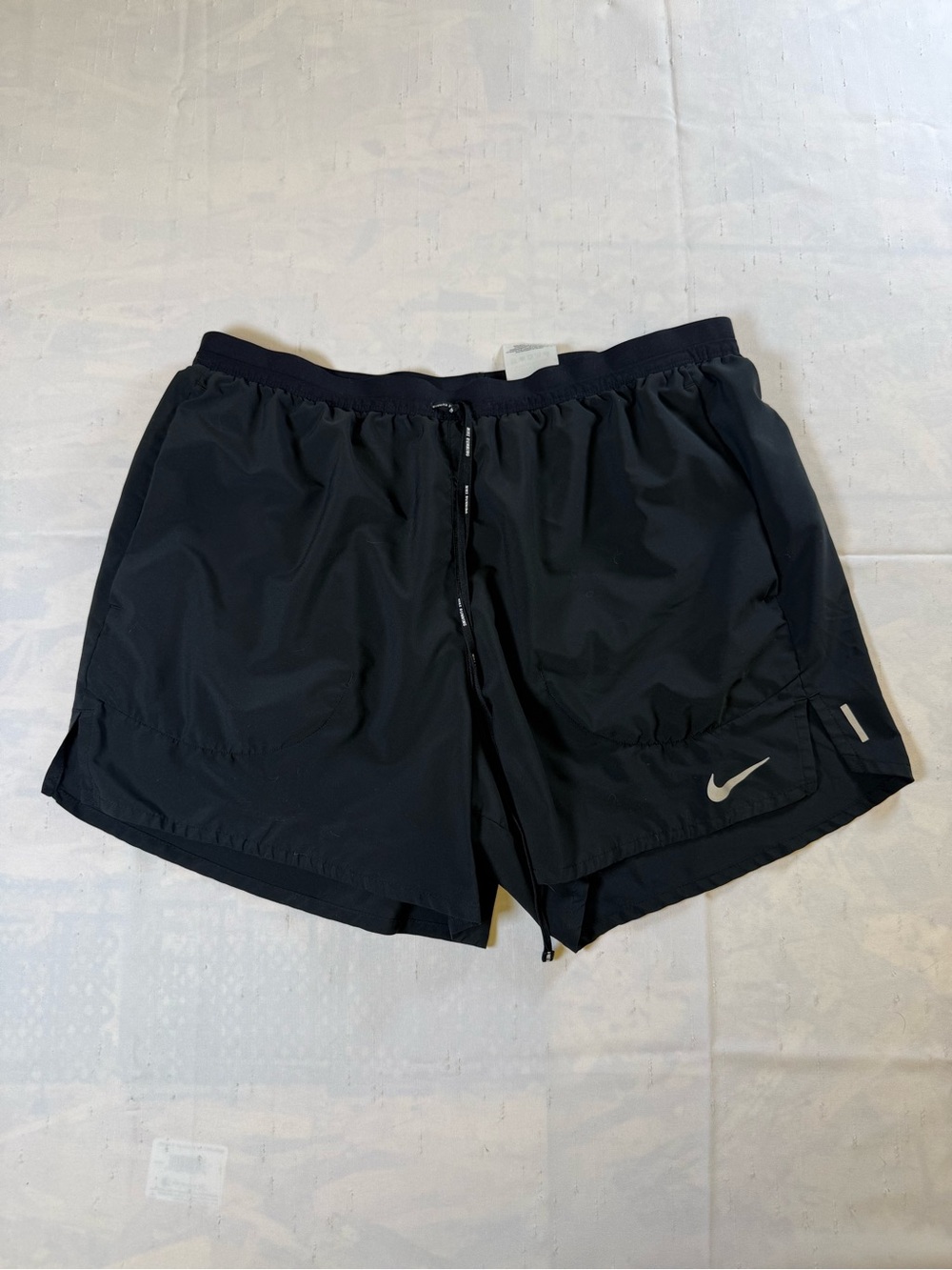 Nike Men’s Black Dri-FIT 2 in 1 Running Shorts 5” Inseam